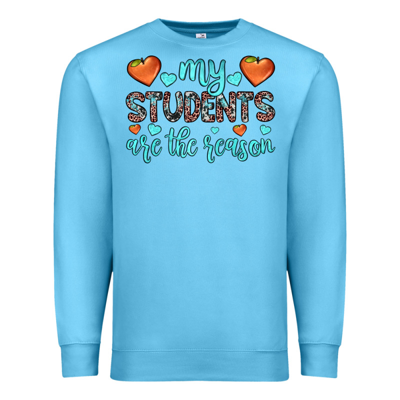 My Students Are The Reason Premium Sweatshirt by JahusDesignShop | Teevron