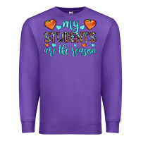 Purple my students are the reason Premium Sweatshirt - JahusDesignShop