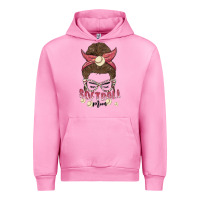 Fuchsia Pink softball mom Urban Hoodie - MaliasSmallBusiness