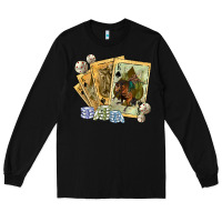 Black western rodeo playing cards tbw Long Sleeve Tee - texasbilliewilder