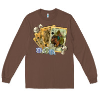 Chestnut western rodeo playing cards tbw Long Sleeve Tee - texasbilliewilder