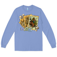 Colony Blue western rodeo playing cards tbw Long Sleeve Tee - texasbilliewilder
