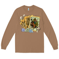Toasted Coconut western rodeo playing cards tbw Long Sleeve Tee - texasbilliewilder