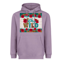 Lavender stay wild Heavyweight Hoodie - HRA Design Shop