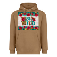 Toasted Coconut stay wild Heavyweight Hoodie - HRA Design Shop