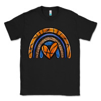 Black basketball rainbow Classic Tee - Zillion Design Studio