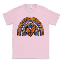 Bubblegum Pink basketball rainbow Classic Tee - Zillion Design Studio