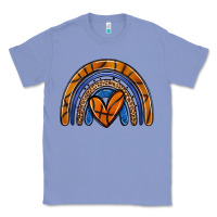 Colony Blue basketball rainbow Classic Tee - Zillion Design Studio