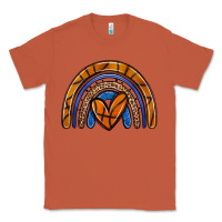 Copper basketball rainbow Classic Tee - Zillion Design Studio