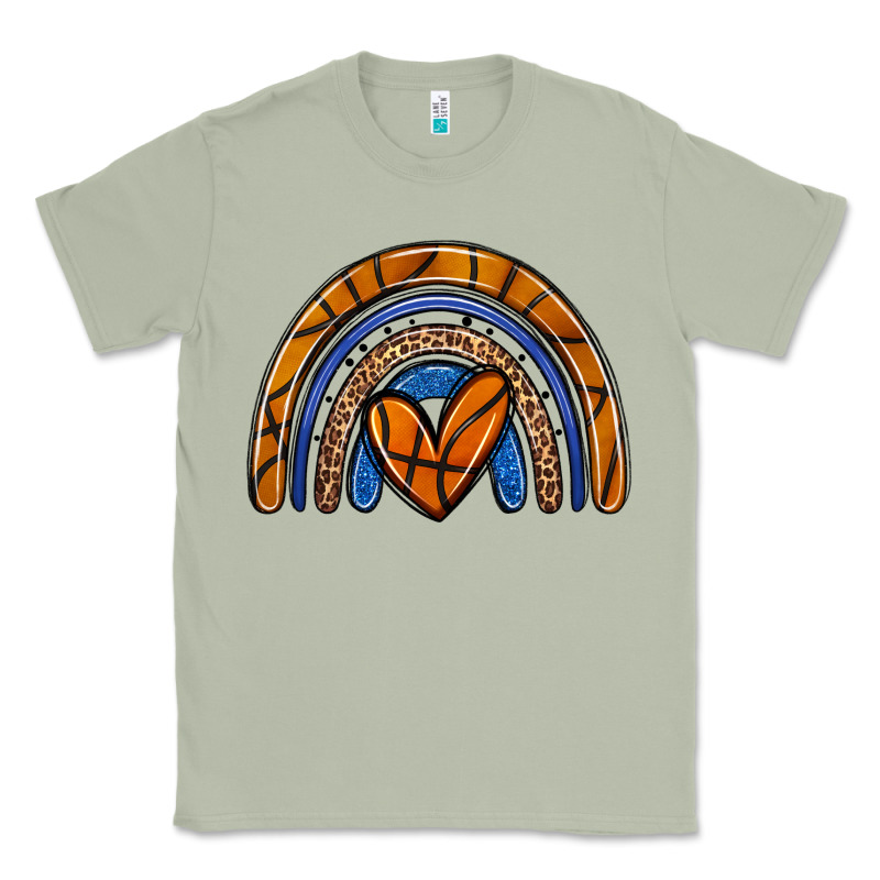 Basketball Rainbow Classic Tee by Zillion Design Studio | Teevron