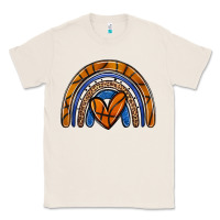 Natural basketball rainbow Classic Tee - Zillion Design Studio