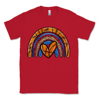 Red basketball rainbow Classic Tee - Zillion Design Studio