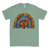 Sage basketball rainbow Classic Tee - Zillion Design Studio