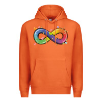 Carrot infinity symbol autism Premium Hoodie - MaliasSmallBusiness