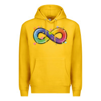Lemon infinity symbol autism Premium Hoodie - MaliasSmallBusiness