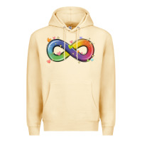 Pina Colada infinity symbol autism Premium Hoodie - MaliasSmallBusiness