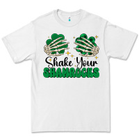 White shake your shamrocks Premium Tee - CowhideDigitalArt