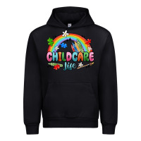 Black childcare life Urban Hoodie - MaliasSmallBusiness