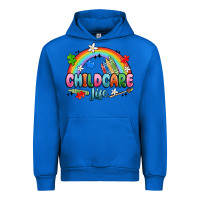 Cobalt childcare life Urban Hoodie - MaliasSmallBusiness