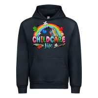Navy childcare life Urban Hoodie - MaliasSmallBusiness