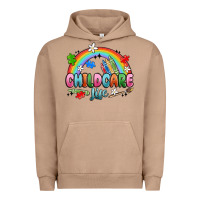 Pigment Burro childcare life Urban Hoodie - MaliasSmallBusiness