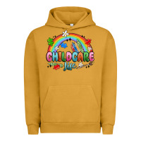 Pigment Peanut Butter childcare life Urban Hoodie - MaliasSmallBusiness