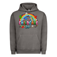 Pigment Tornado childcare life Urban Hoodie - MaliasSmallBusiness