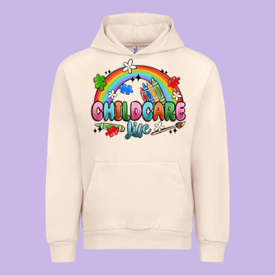 Childcare Life Urban Hoodie Designed By Maliassmallbusiness