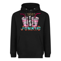 Black loaded tea junkie Heavyweight Hoodie - CowhideDigitalArt