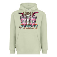 Matcha loaded tea junkie Heavyweight Hoodie - CowhideDigitalArt