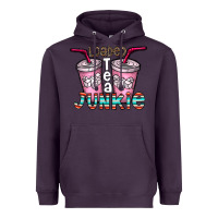 Plum loaded tea junkie Heavyweight Hoodie - CowhideDigitalArt