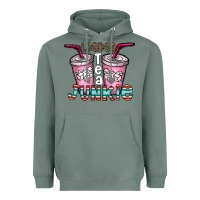 Sage loaded tea junkie Heavyweight Hoodie - CowhideDigitalArt