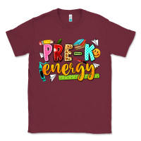 Burgundy pre k energy Classic Tee - texasbilliewilder