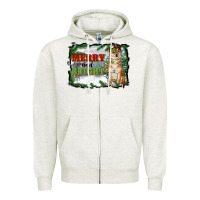 Oatmeal Heather merry and bright shiba inu Zipper Hoodie - RanaPortraitStore