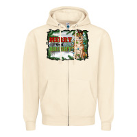 Sandshell merry and bright shiba inu Zipper Hoodie - RanaPortraitStore
