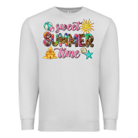 Dove Grey sweet summer time Premium Sweatshirt - AdoDesignShop