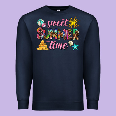 Sweet Summer Time Premium Sweatshirt Designed By Adodesignshop
