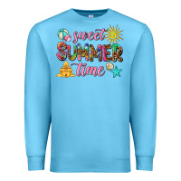 Ocean Blue sweet summer time Premium Sweatshirt - AdoDesignShop