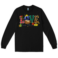 Black love came down luke 2 11 Long Sleeve Tee - Zillion Design Studio