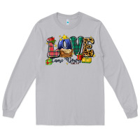 Moon Dust love came down luke 2 11 Long Sleeve Tee - Zillion Design Studio