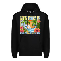 Black find me under the palms Premium Hoodie - MaliasSmallBusiness