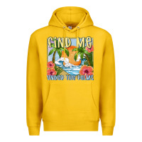 Lemon find me under the palms Premium Hoodie - MaliasSmallBusiness