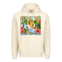 Sandshell find me under the palms Premium Hoodie - MaliasSmallBusiness