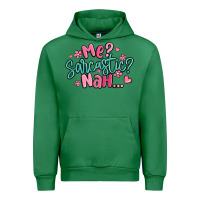 Emerald me sarcastic nah... Urban Hoodie - MaliasSmallBusiness