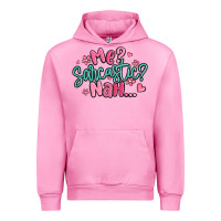 Fuchsia Pink me sarcastic nah... Urban Hoodie - MaliasSmallBusiness