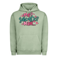 Pigment Oil Green me sarcastic nah... Urban Hoodie - MaliasSmallBusiness