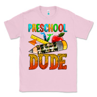 Bubblegum Pink preschool dude Classic Tee - texasbilliewilder