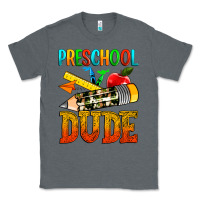 Charcoal Heather preschool dude Classic Tee - texasbilliewilder