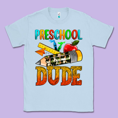 Preschool Dude Classic Tee Designed By Texasbilliewilder