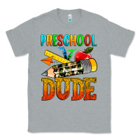 Heather Grey preschool dude Classic Tee - texasbilliewilder